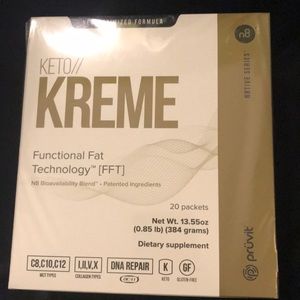 Keto Kreme sealed box of 20 packets
